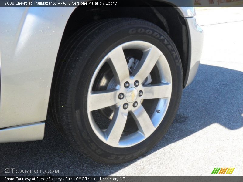Silverstone Metallic / Ebony 2008 Chevrolet TrailBlazer SS 4x4