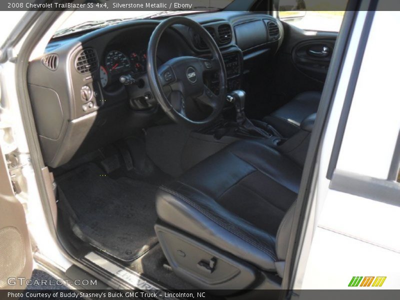 Silverstone Metallic / Ebony 2008 Chevrolet TrailBlazer SS 4x4