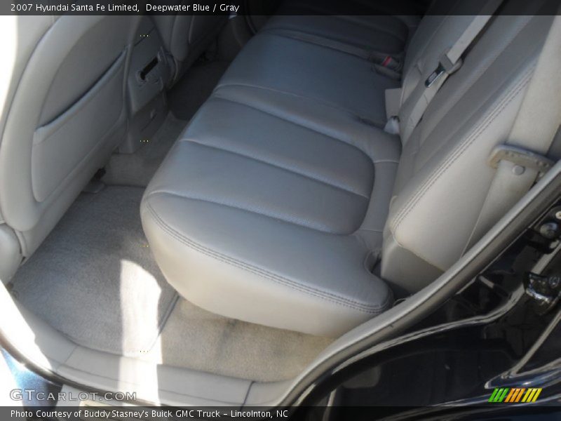 Deepwater Blue / Gray 2007 Hyundai Santa Fe Limited