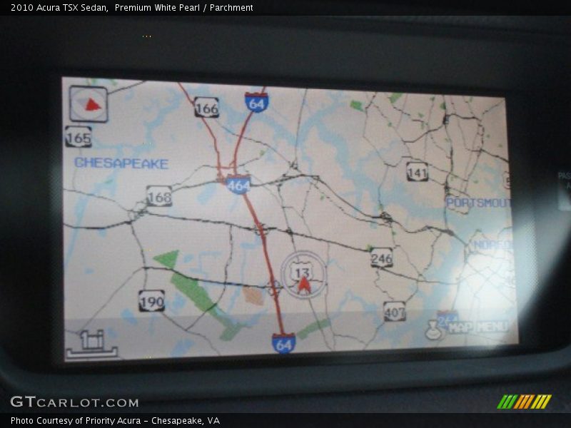 Premium White Pearl / Parchment 2010 Acura TSX Sedan