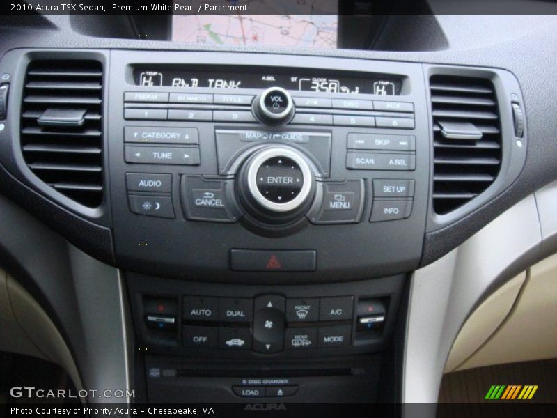 Premium White Pearl / Parchment 2010 Acura TSX Sedan