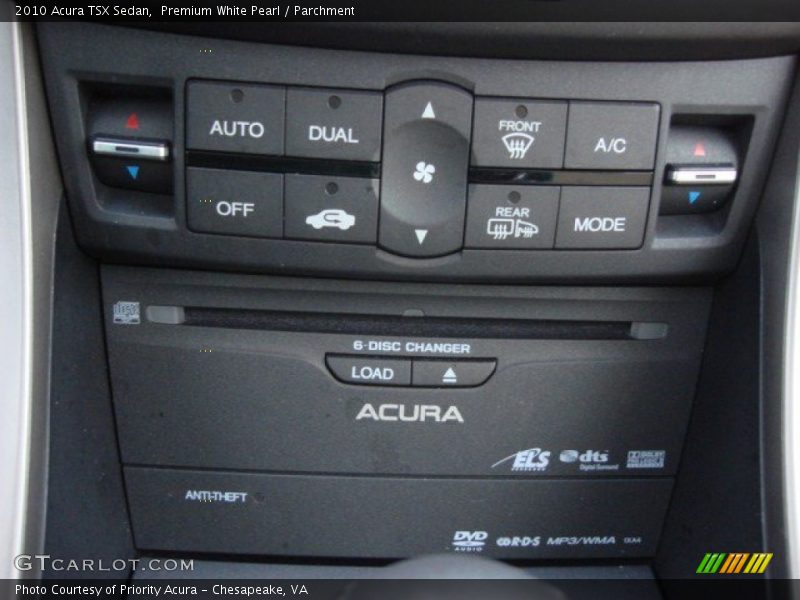 Premium White Pearl / Parchment 2010 Acura TSX Sedan