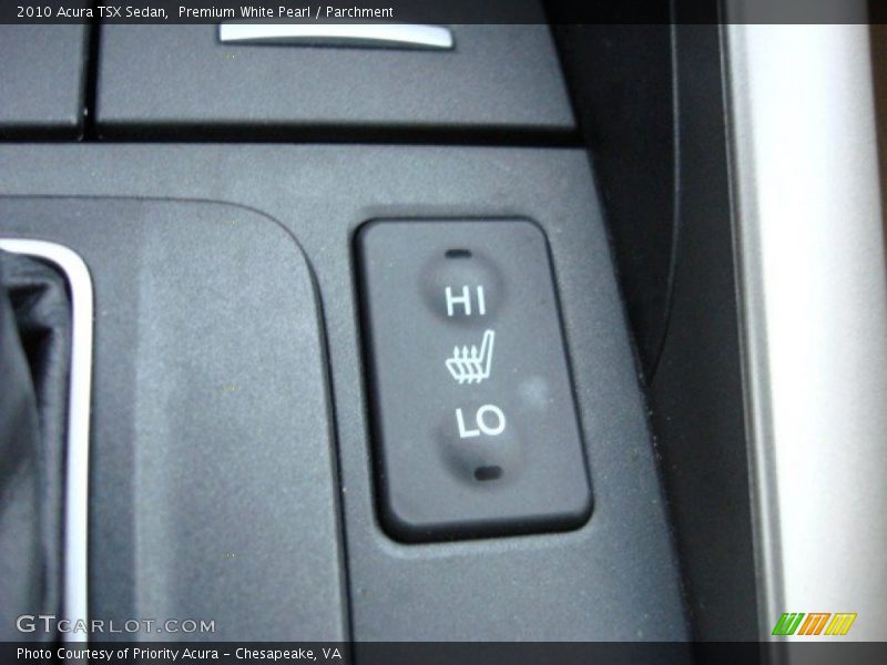Premium White Pearl / Parchment 2010 Acura TSX Sedan