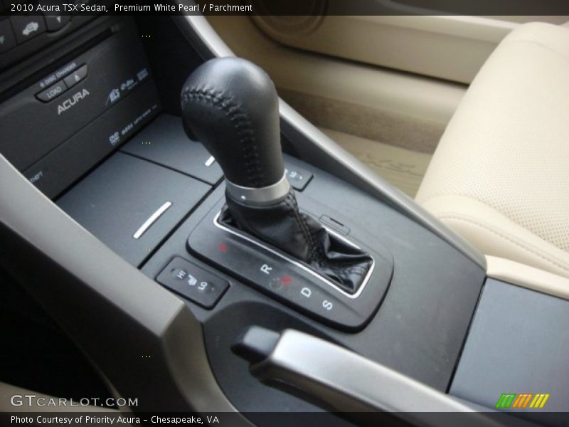 Premium White Pearl / Parchment 2010 Acura TSX Sedan