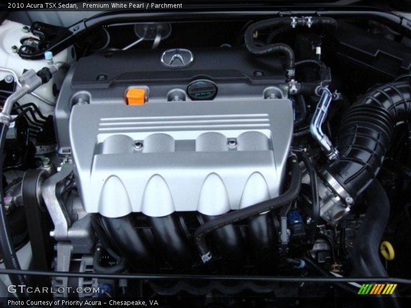 Premium White Pearl / Parchment 2010 Acura TSX Sedan