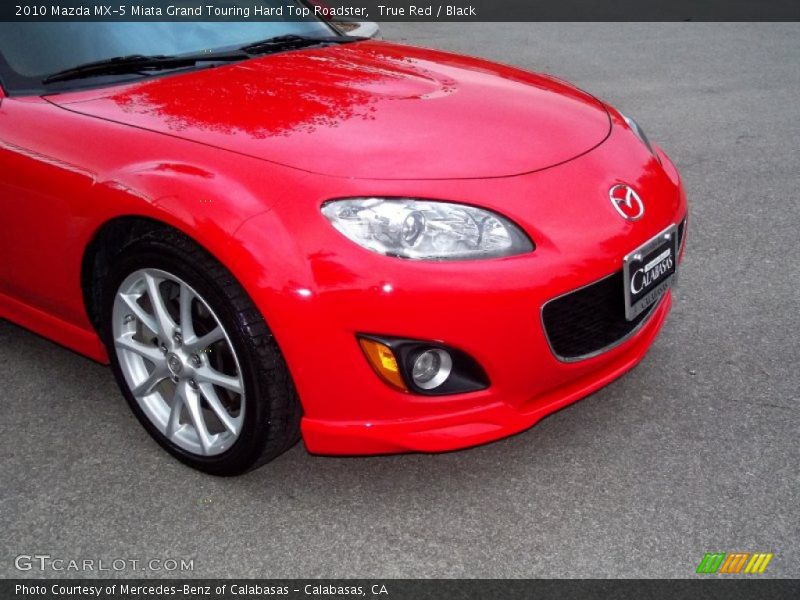 True Red / Black 2010 Mazda MX-5 Miata Grand Touring Hard Top Roadster