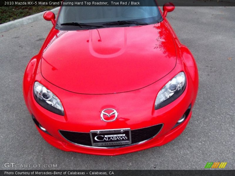 True Red / Black 2010 Mazda MX-5 Miata Grand Touring Hard Top Roadster