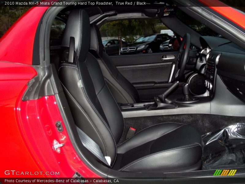  2010 MX-5 Miata Grand Touring Hard Top Roadster Black Interior