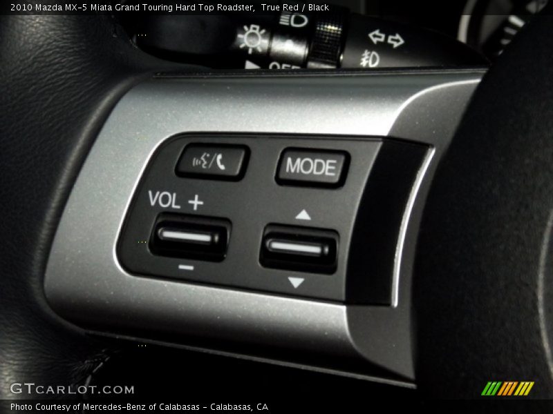 Controls of 2010 MX-5 Miata Grand Touring Hard Top Roadster