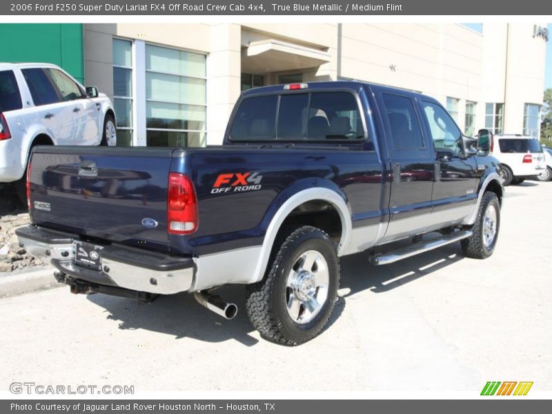 True Blue Metallic / Medium Flint 2006 Ford F250 Super Duty Lariat FX4 Off Road Crew Cab 4x4