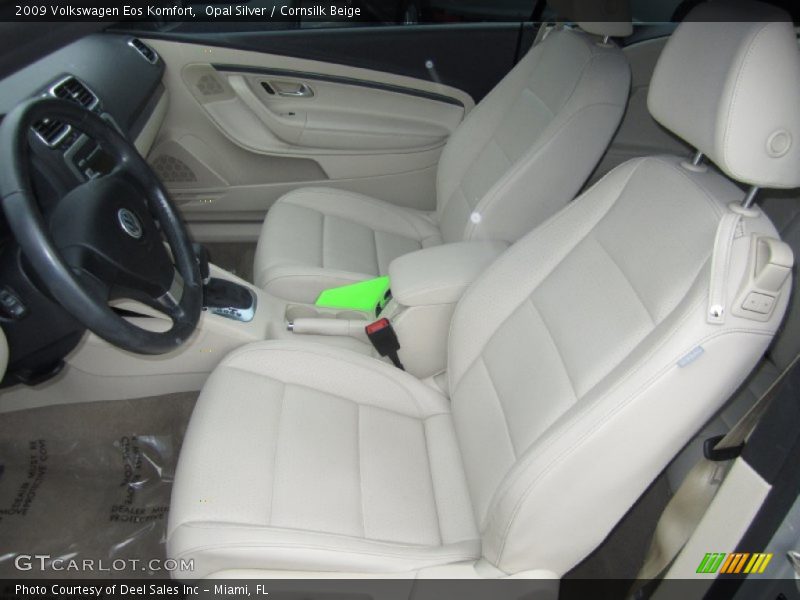 Opal Silver / Cornsilk Beige 2009 Volkswagen Eos Komfort