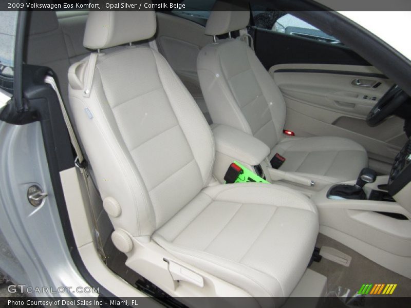 Opal Silver / Cornsilk Beige 2009 Volkswagen Eos Komfort
