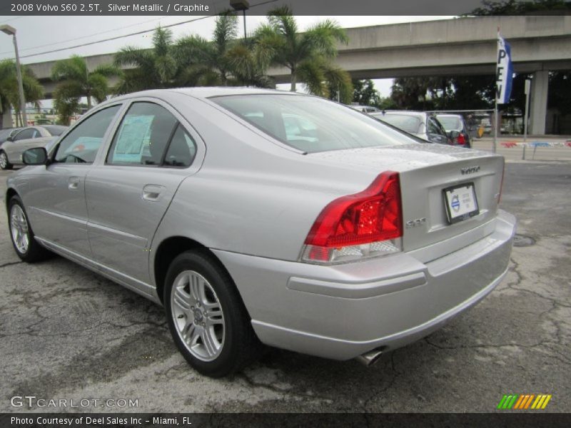 Silver Metallic / Graphite 2008 Volvo S60 2.5T