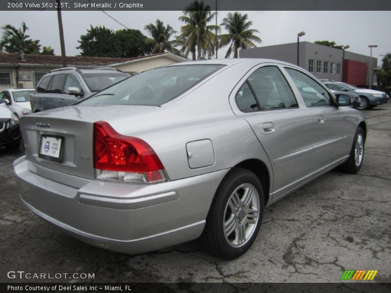 Silver Metallic / Graphite 2008 Volvo S60 2.5T