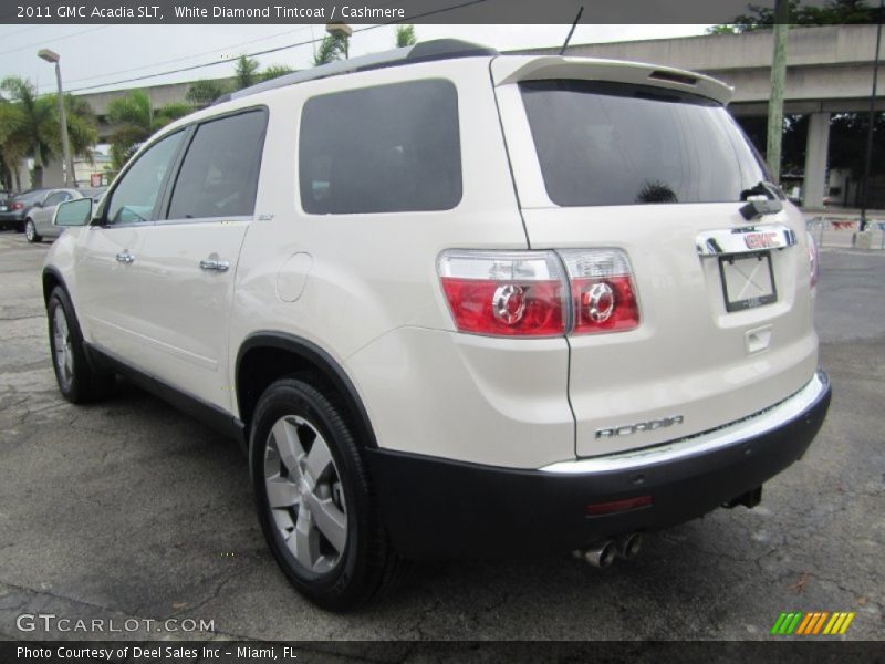 White Diamond Tintcoat / Cashmere 2011 GMC Acadia SLT