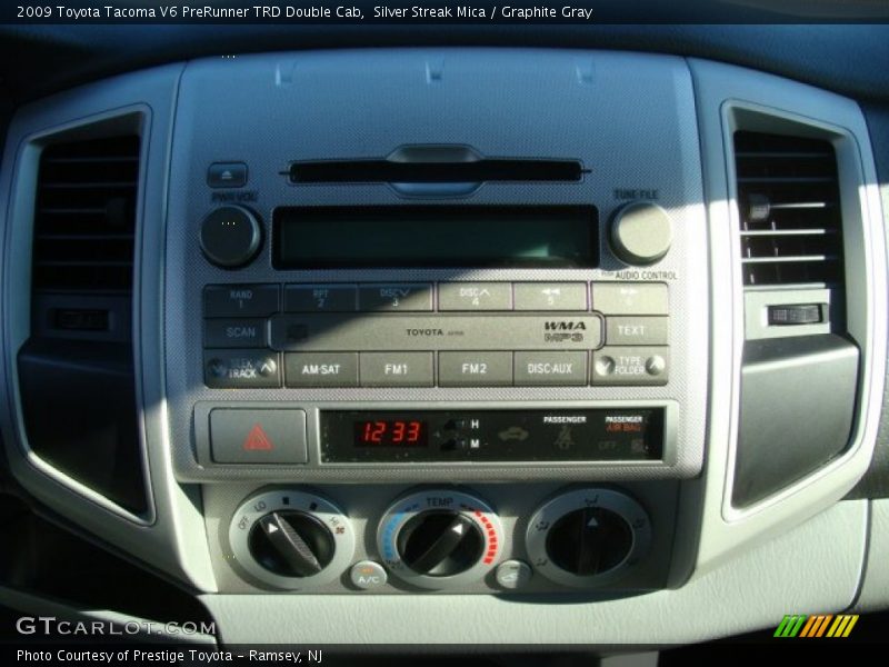 Silver Streak Mica / Graphite Gray 2009 Toyota Tacoma V6 PreRunner TRD Double Cab
