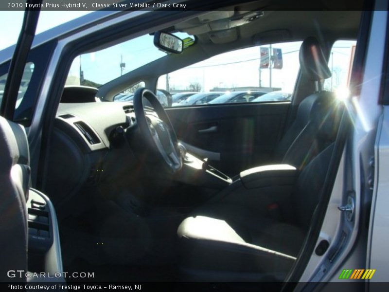 Classic Silver Metallic / Dark Gray 2010 Toyota Prius Hybrid V