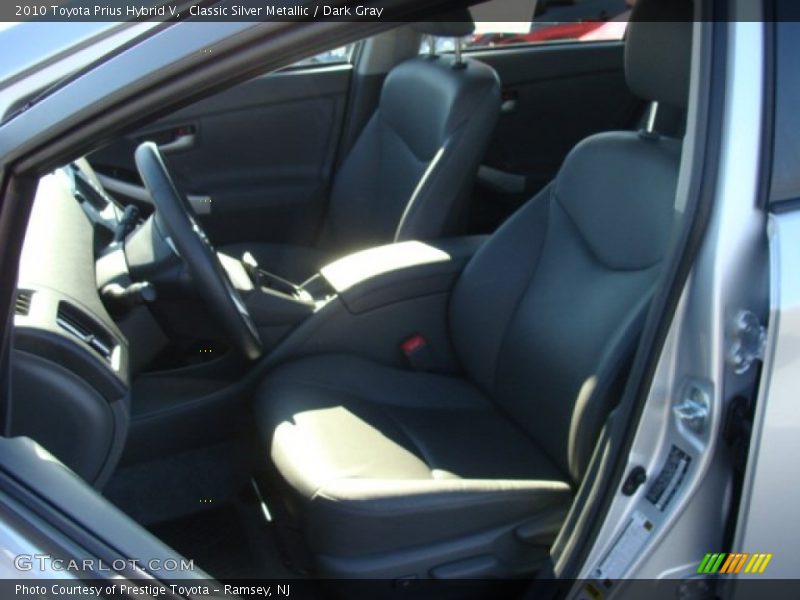 Classic Silver Metallic / Dark Gray 2010 Toyota Prius Hybrid V