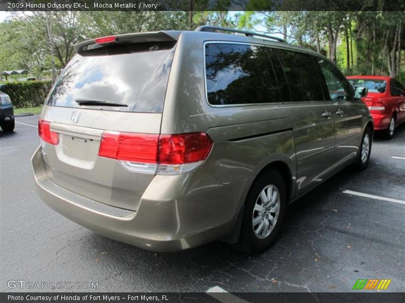 Mocha Metallic / Ivory 2009 Honda Odyssey EX-L