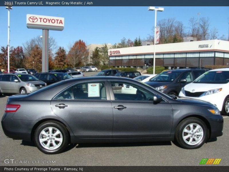 Magnetic Gray Metallic / Ash 2011 Toyota Camry LE