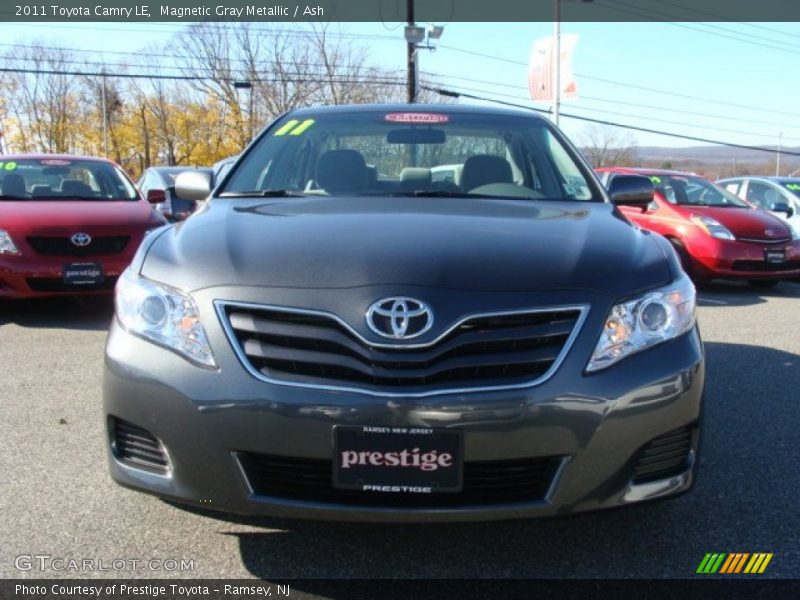 Magnetic Gray Metallic / Ash 2011 Toyota Camry LE