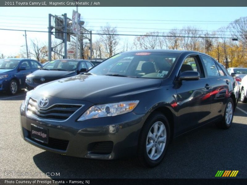 Magnetic Gray Metallic / Ash 2011 Toyota Camry LE