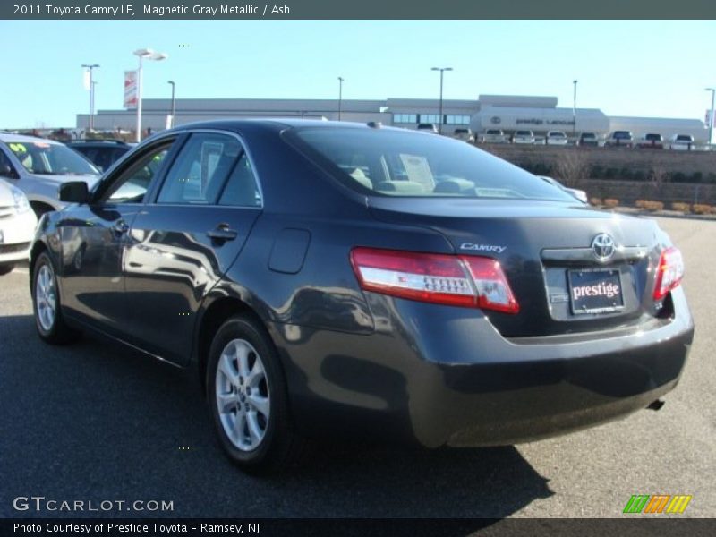 Magnetic Gray Metallic / Ash 2011 Toyota Camry LE