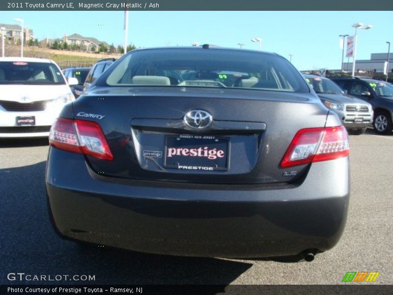 Magnetic Gray Metallic / Ash 2011 Toyota Camry LE