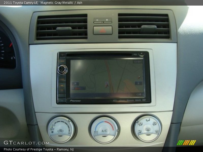 Magnetic Gray Metallic / Ash 2011 Toyota Camry LE