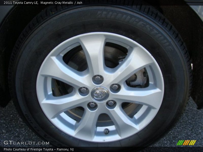 Magnetic Gray Metallic / Ash 2011 Toyota Camry LE
