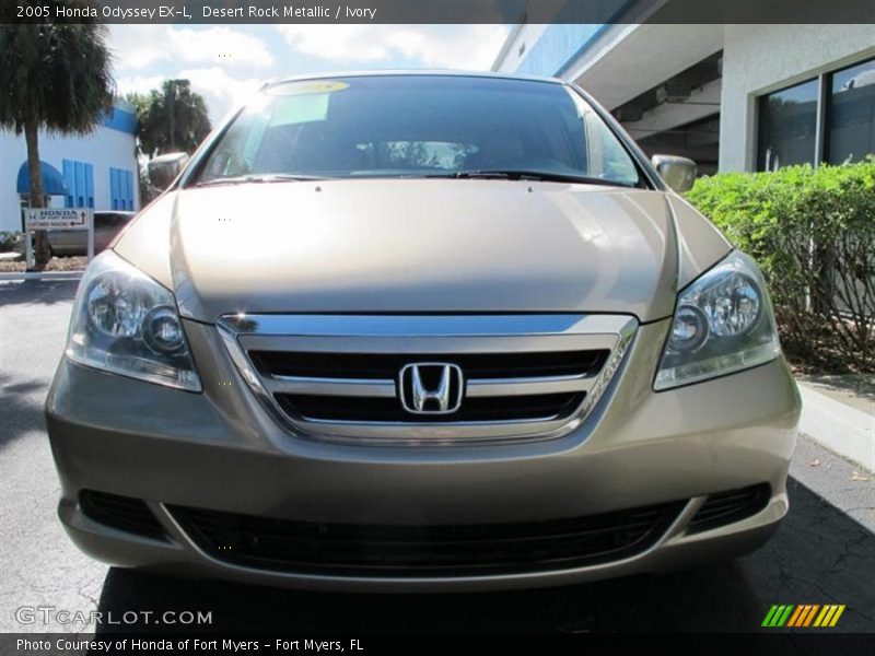 Desert Rock Metallic / Ivory 2005 Honda Odyssey EX-L