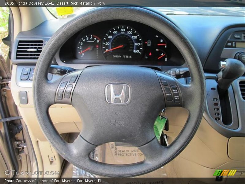 Desert Rock Metallic / Ivory 2005 Honda Odyssey EX-L