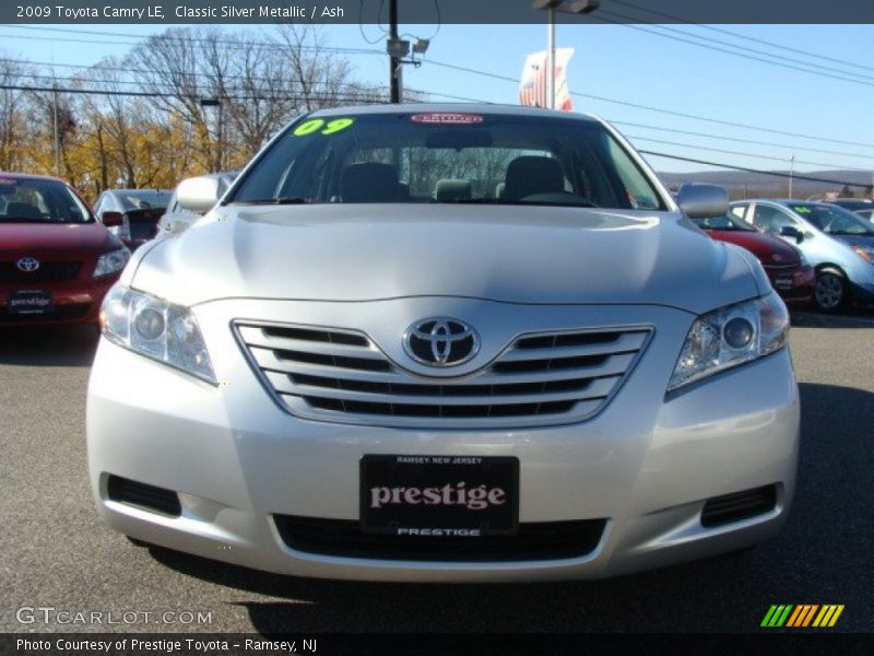 Classic Silver Metallic / Ash 2009 Toyota Camry LE