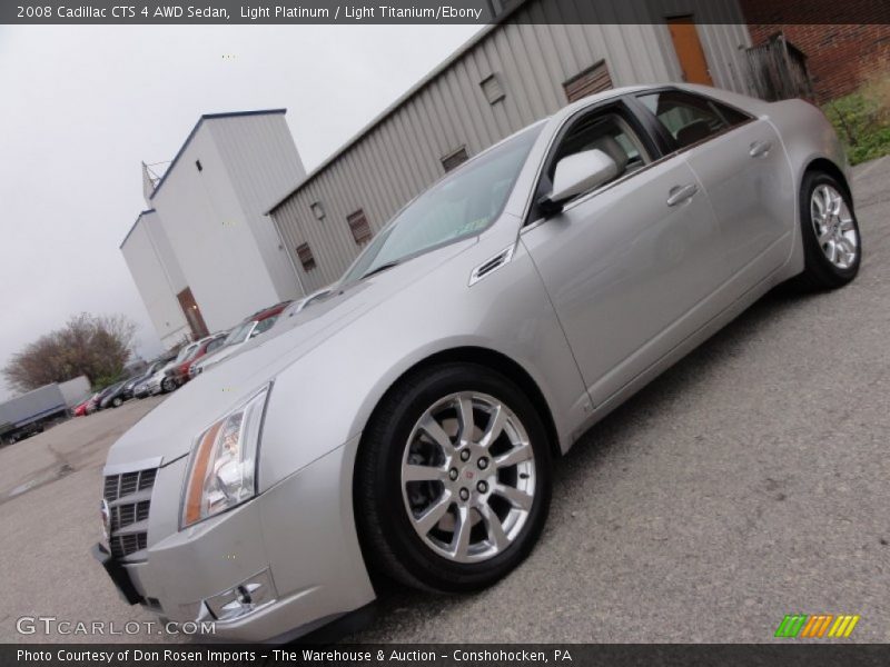 Light Platinum / Light Titanium/Ebony 2008 Cadillac CTS 4 AWD Sedan