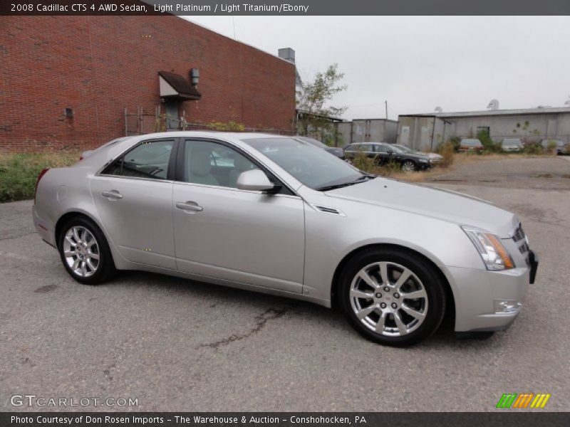  2008 CTS 4 AWD Sedan Light Platinum