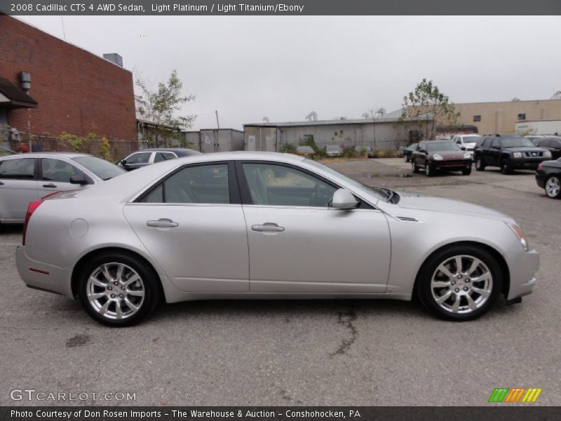  2008 CTS 4 AWD Sedan Light Platinum