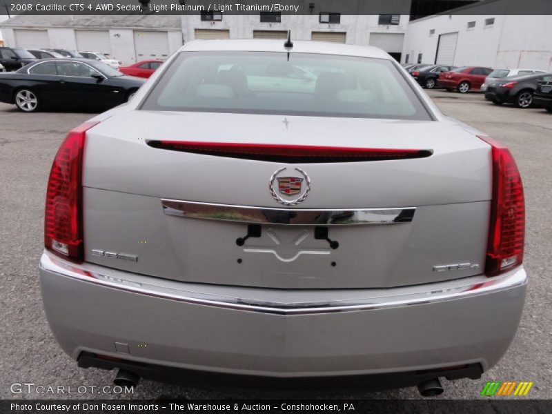 Light Platinum / Light Titanium/Ebony 2008 Cadillac CTS 4 AWD Sedan