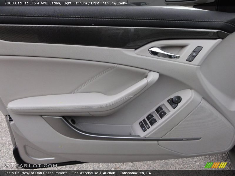 Light Platinum / Light Titanium/Ebony 2008 Cadillac CTS 4 AWD Sedan