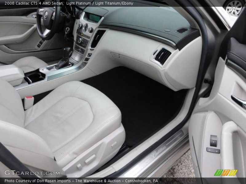 Light Platinum / Light Titanium/Ebony 2008 Cadillac CTS 4 AWD Sedan