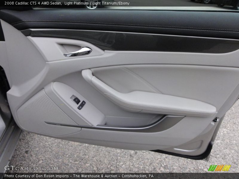 Light Platinum / Light Titanium/Ebony 2008 Cadillac CTS 4 AWD Sedan