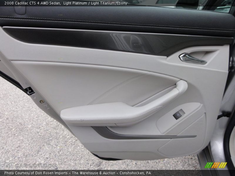 Light Platinum / Light Titanium/Ebony 2008 Cadillac CTS 4 AWD Sedan
