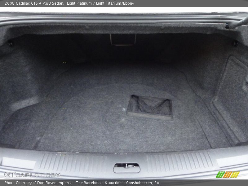  2008 CTS 4 AWD Sedan Trunk