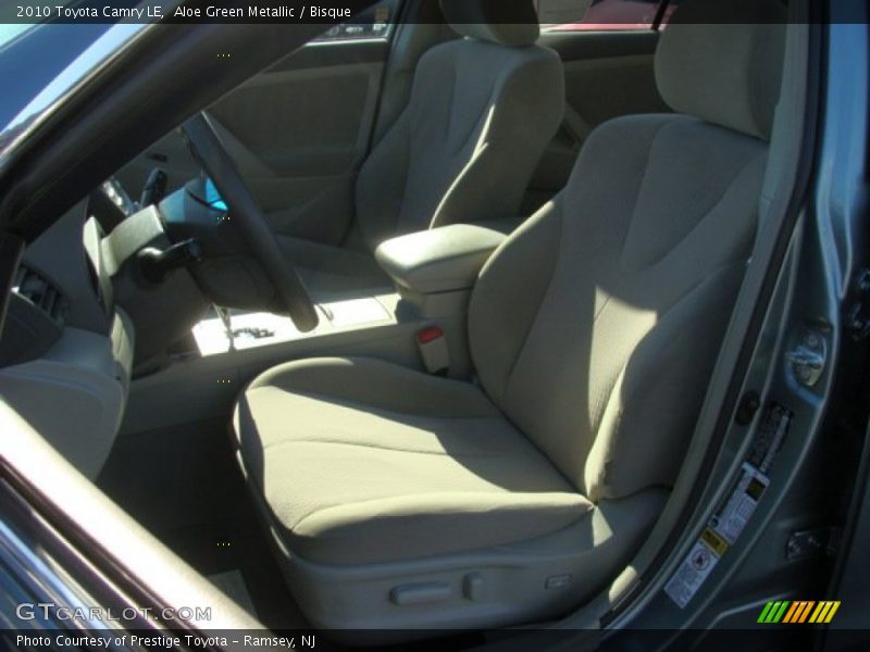 Aloe Green Metallic / Bisque 2010 Toyota Camry LE