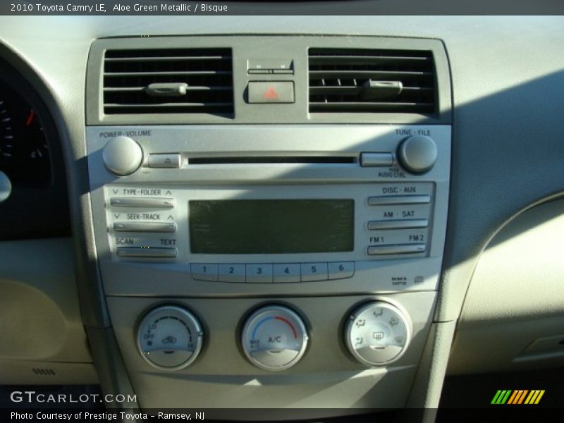 Aloe Green Metallic / Bisque 2010 Toyota Camry LE