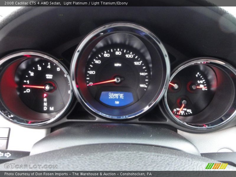  2008 CTS 4 AWD Sedan 4 AWD Sedan Gauges