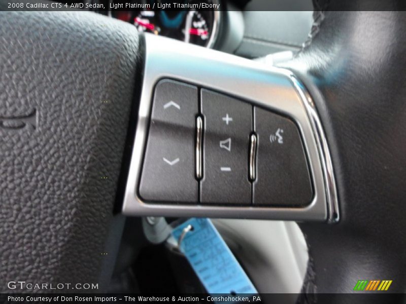 Controls of 2008 CTS 4 AWD Sedan