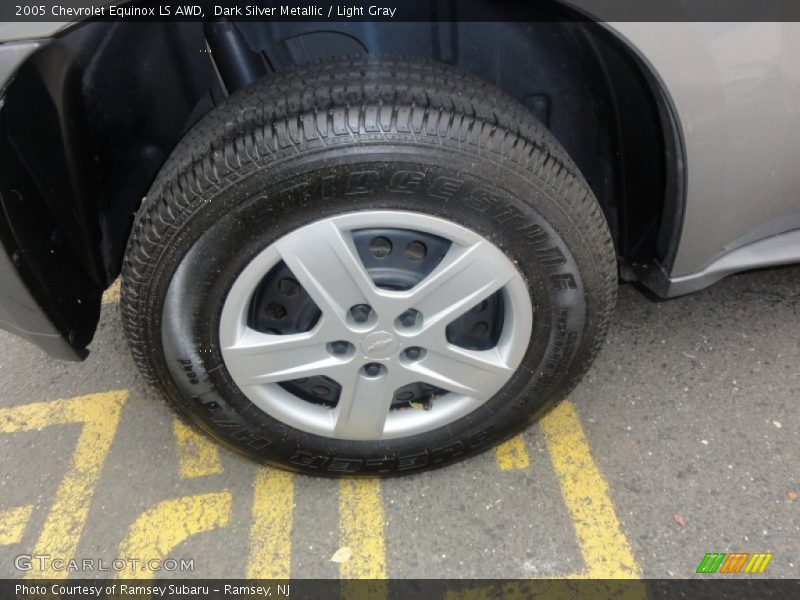 Dark Silver Metallic / Light Gray 2005 Chevrolet Equinox LS AWD