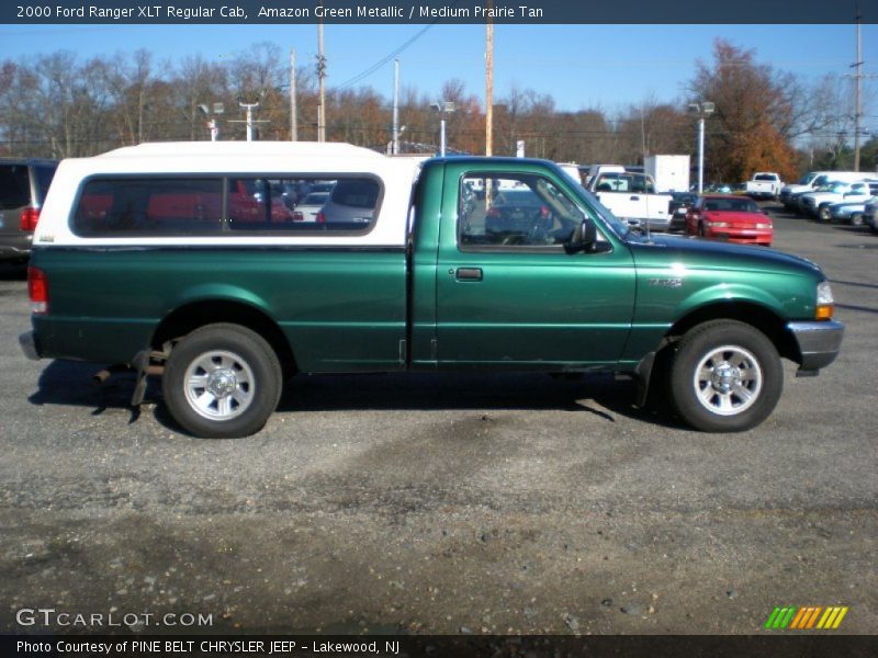  2000 Ranger XLT Regular Cab Amazon Green Metallic