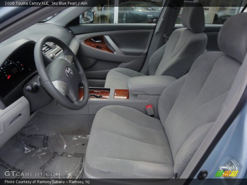 Sky Blue Pearl / Ash 2008 Toyota Camry XLE
