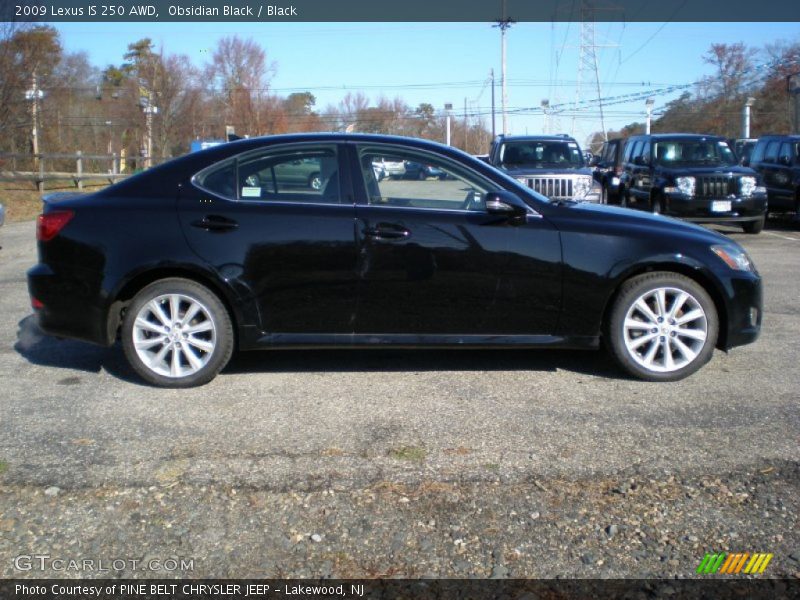  2009 IS 250 AWD Obsidian Black